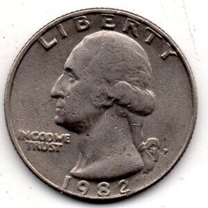 Granny Estate Find - 1982 Washington Clad-composition Quarter.